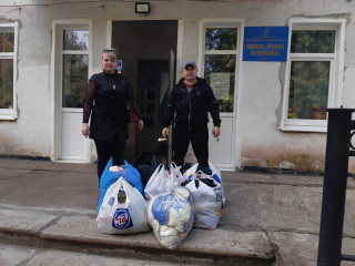 Помогаем вместе. В дом ночного пребывания доставили необходимое