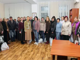 💛💙 Зустріч з новими криворожанами у громадській приймальні.