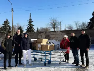 Волонтерство без пауз: команда ГО «За рідне місто», яку очолює Ольга Бабенко, поруч із нашими захисниками. 💙💛