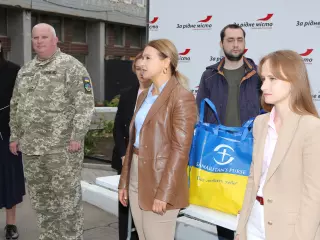 Ольга Бабенко забезпечила продуктовими наборами мешканців Саксаганського району м.Кривого Рогу, що опинилися в складних життєвих обставинах