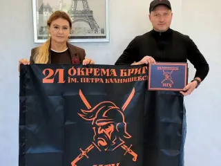 Сьогодні голова ГО «За рідне місто» Ольга Бабенко мала особливу та дуже теплу зустріч. 🇺🇦