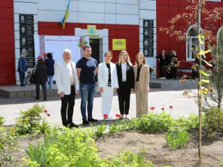 Пам’ять, що проростає корінням у рідну землю: естафета «Дерево пам’яті» у КГ №66. 🇺🇦🌳