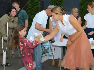 Ольга Бабенко надала вітаміни мешканцям Довгинцівського району м.Кривого Рогу, що опинилися в складних життєвих обставинах