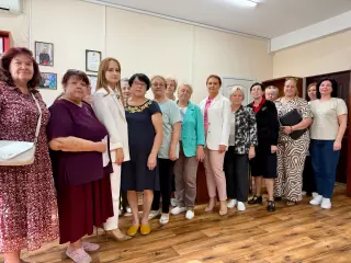 Сьогодні Ольга Бабенко разом з депутатом Дніпропетровської обласної ради Марією Бабенко спілкувалися з мешканцями Саксаганського району.