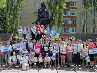  Ольга Бабенко выступила спонсором пробега, посвященного Дню Победы