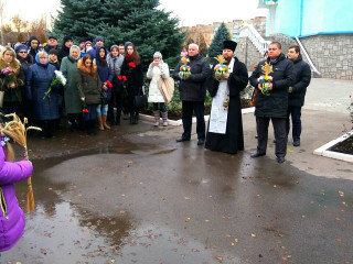 В Саксаганском районе почтили память жертв голодоморов