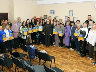 З нагоди Дня вдячності волонтерам голова ГО «За рідне місто» Ольга Бабенко спільно з депутатом  облради Марією Бабенко провели урочистий захід для волонтерів нашого міста.💛💙
