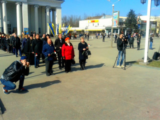 Представники «ЗА РІДНЕ МІСТО» поклали квіти до пам'ятника Т.Г. Шевченко