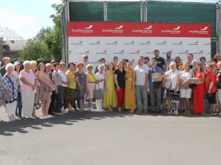 Ольга Бабенко надала продуктові набори мешканцям Центрально-Міського району м. Кривого Рогу, що опинилися в складних життєвих обставинах