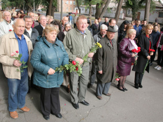 Ольга Бабенко вшанувала пам'ять видатного земляка