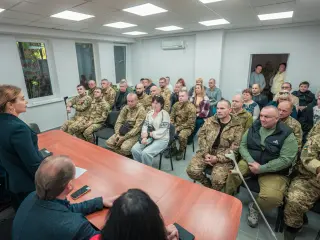 🇺🇦 Сьогодні, у День захисників і захисниць України, мали честь зустрітися з тими, хто щодня боронить нашу державу.