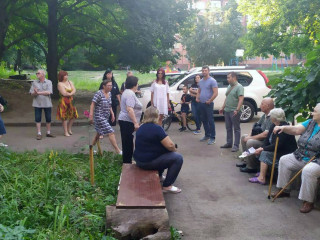 Дорогу – молодым и порядочным. Жители поддержали кандидата в нардепы Вадима