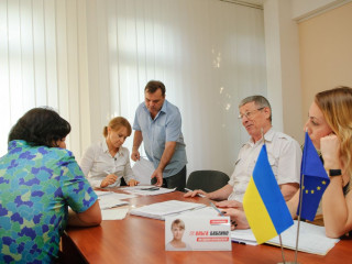 Ольга Бабенко провела прийом громадян у Міської організації ВО «Батьківщини»