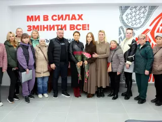 Відбулася зустріч голови Криворізької міської організації ВО «Батьківщина» Ольга Бабенко та депутата Дніпропетровської обласної ради Мария Бабенко з мешканцями Покровського району