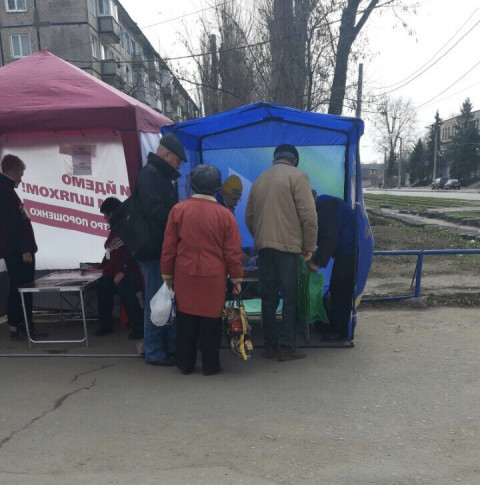 25 марта отрытые общественные приемные и мобильные группы ВО «Батьківщина» снова работали во всех районах Кривого Рога