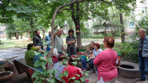 По коллективному обращению ингульчан депутаты «ЗА РІДНЕ МІСТО» провели выездную встречу