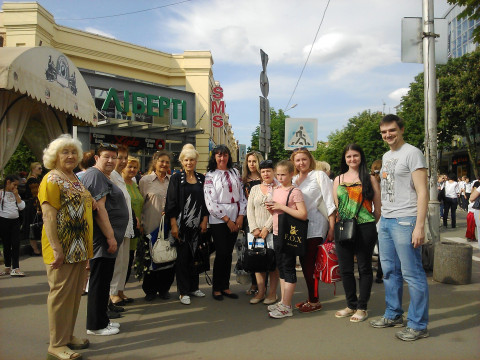 В Центрально-Городском районе прошел парад вышиванок