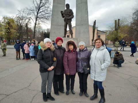 День в истории. Мероприятие у памятника воинам АТО