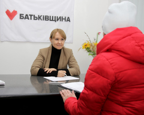 Назустріч людям. Ольга Бабенко провела прийом громадян