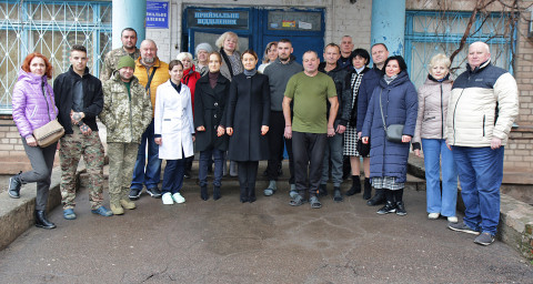 Надано гуманітарну допомогу військовослужбовцям, що знаходяться на лікуванні