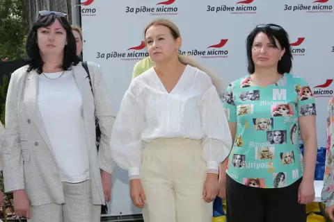 З нагоди Всесвітнього дня біженців, Ольга Бабенко надала продуктові набори ВПО Кривого Рогу