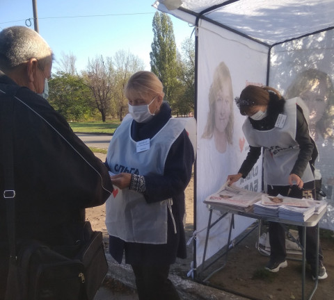 Підтримайте Ольгу Бабенко та команду ВО «Батьківщина»