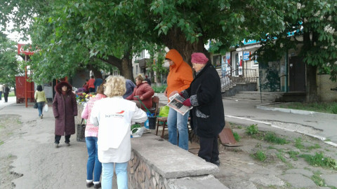 У Саксаганському районі працювали волонтери «ЗА РІДНЕ МІСТО»