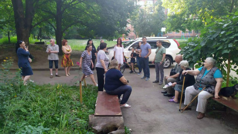 Дорогу – молодым и порядочным. Жители поддержали кандидата в нардепы Вадима