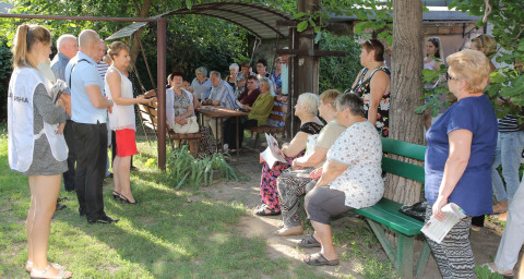 От победы в суде - к победе в стране. Жители верят в «Батьківщину»