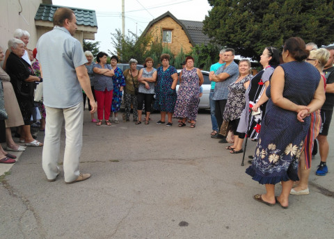 В Центрально–Городском районе прошла встреча с жителями улицы Трубецкого